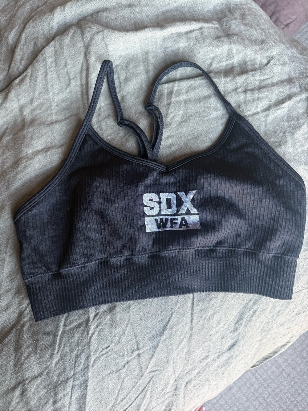 Sarah’s day X white fox sports bra